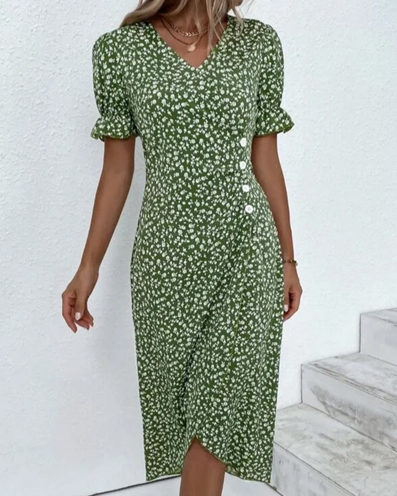 Hillegonda | Dames jurk met vlotte fit – luchtige elegantie