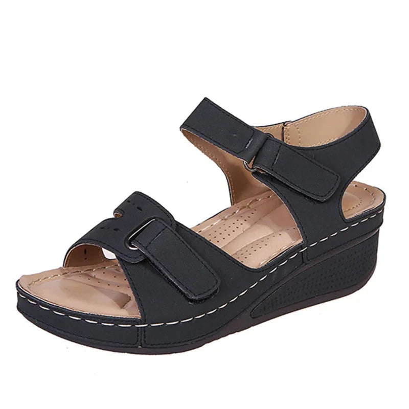 Baerte | Dames Orthopedische Sandalen met Verstelbare Klittenbandsluiting – Ultieme Ondersteuning & Stabiliteit