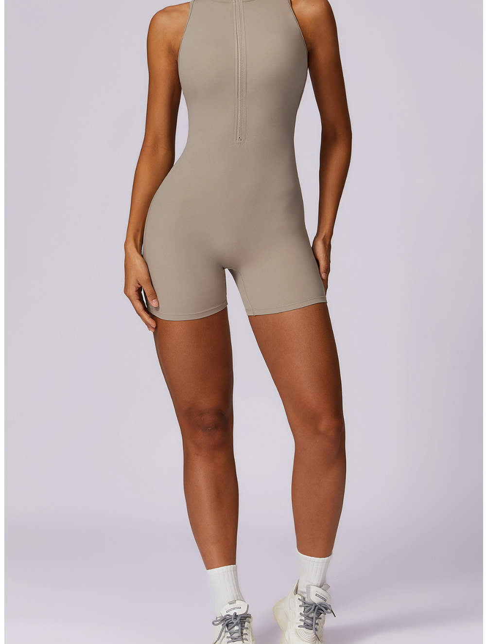 Fenna | Shaping Yoga Fitness Jumpsuit – Dames Naadloze Jumpsuit met Ondersteuning en Shaping Effect