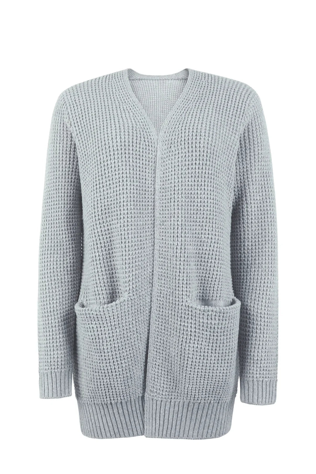 Dames Lange Gebreide Cardigan – Lang Vest voor Winter