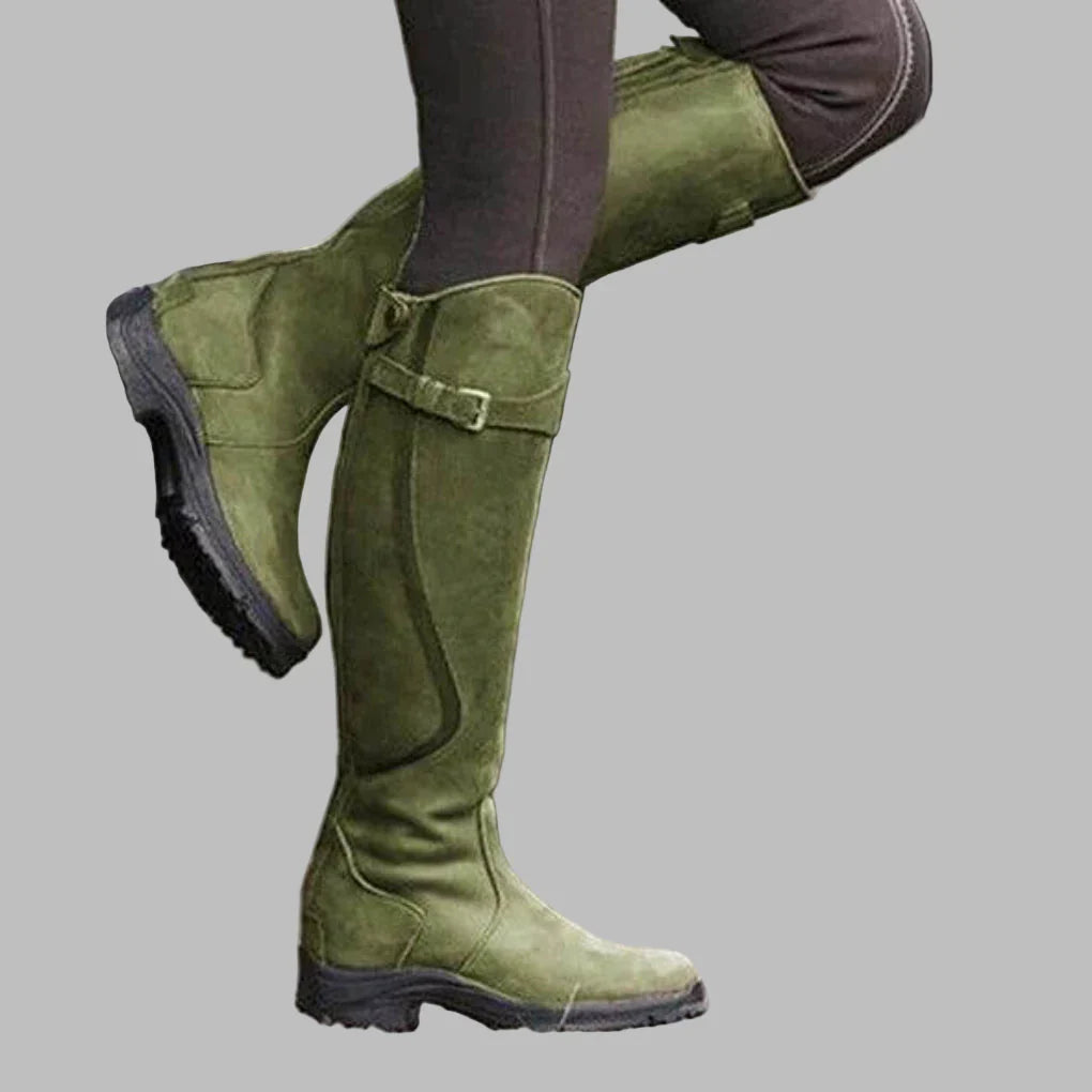 Dames Orthopedische Leren Laarzen met Arch Support
