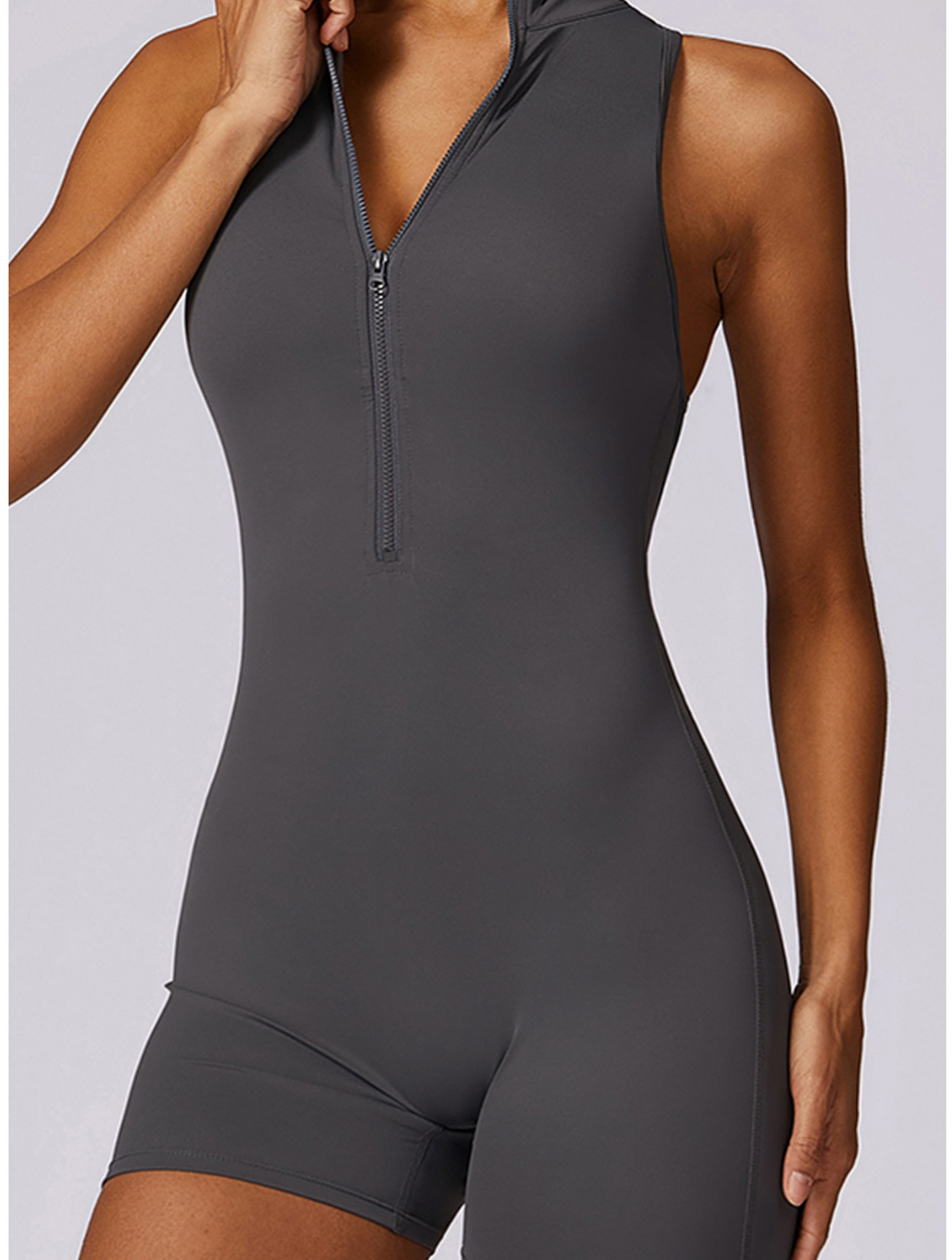 Fenna | Shaping Yoga Fitness Jumpsuit – Dames Naadloze Jumpsuit met Ondersteuning en Shaping Effect