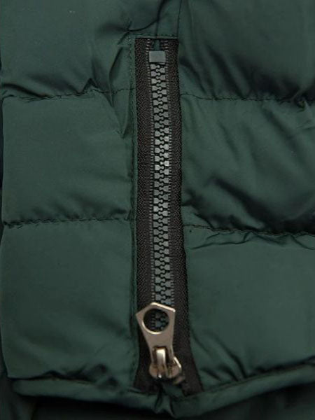 Dames Warme Lange Jas – Zwart, Gewatteerd, Ideaal voor Koude Seizoenen en Casual Outfits