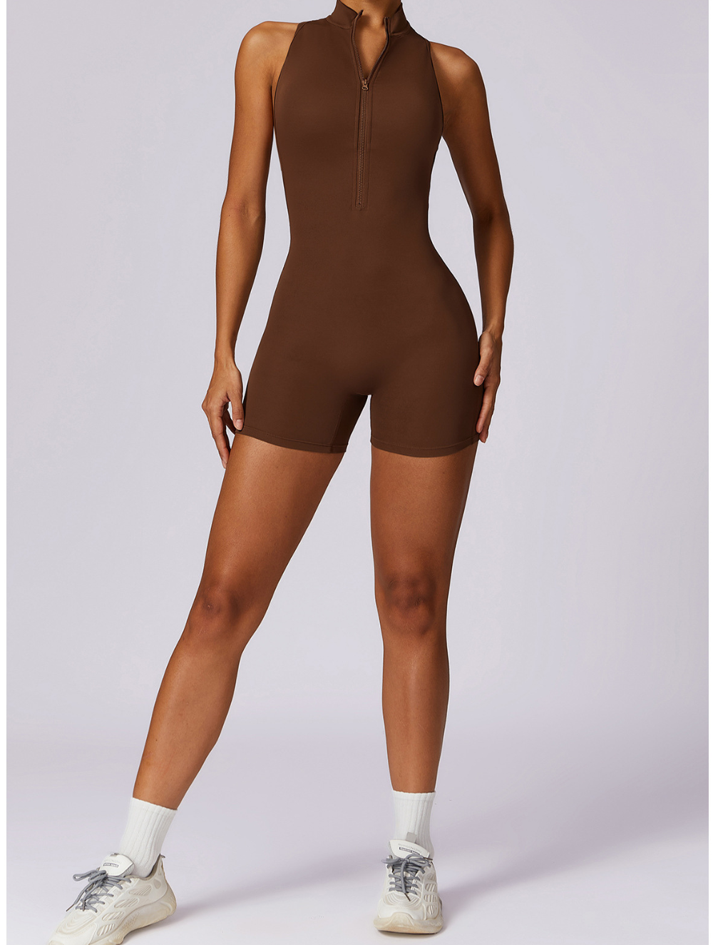 Fenna | Shaping Yoga Fitness Jumpsuit – Dames Naadloze Jumpsuit met Ondersteuning en Shaping Effect