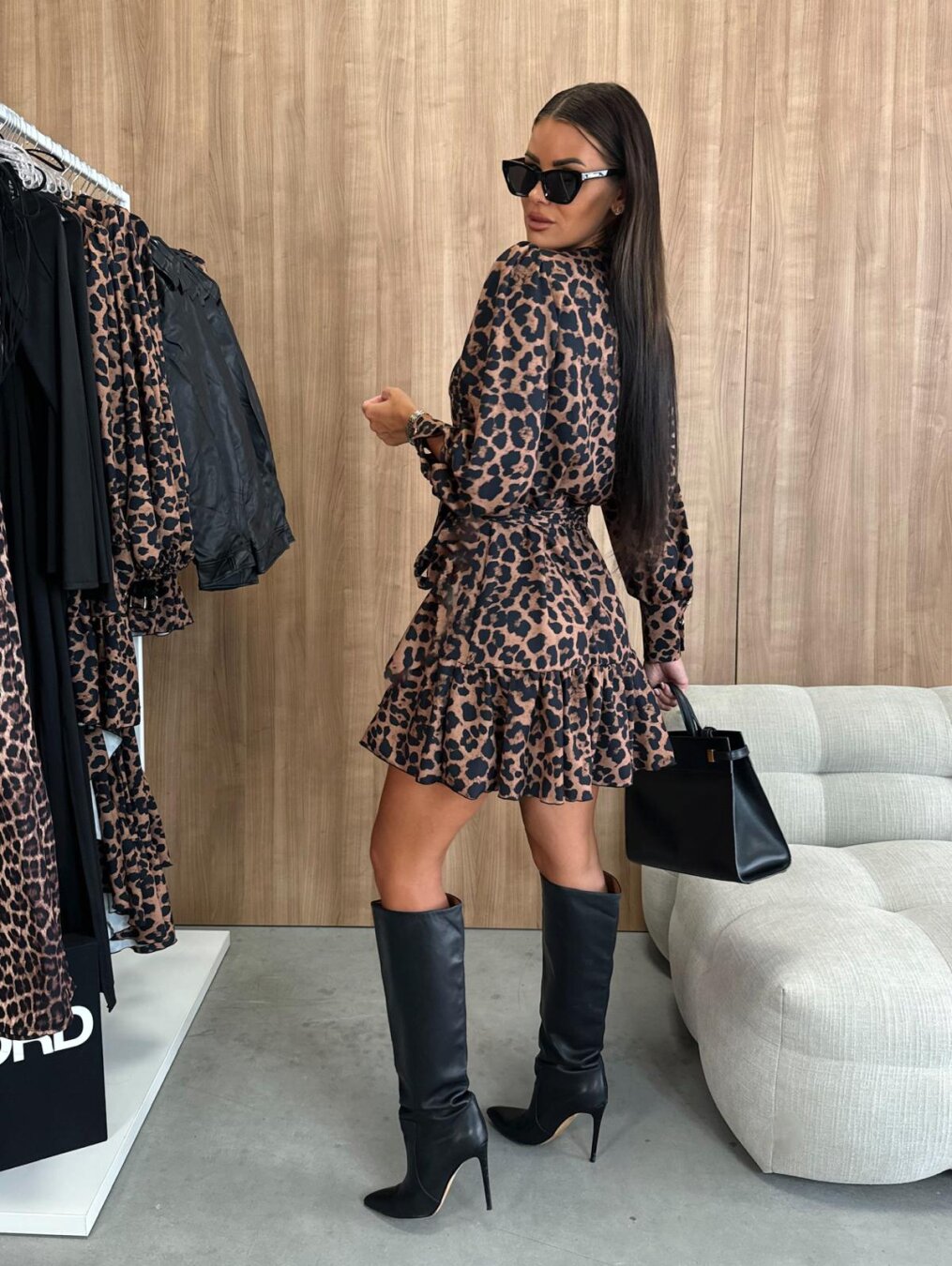 Dames A-lijn Jurk – V-Hals, Geschikt voor Lente en Zomer, Casual Gebruik