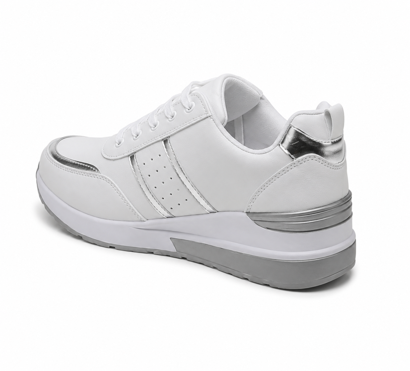 Babine | Dames Sneakers – Lichtgewicht Platform Sneakers met Ademend Mesh en T-Strap Design