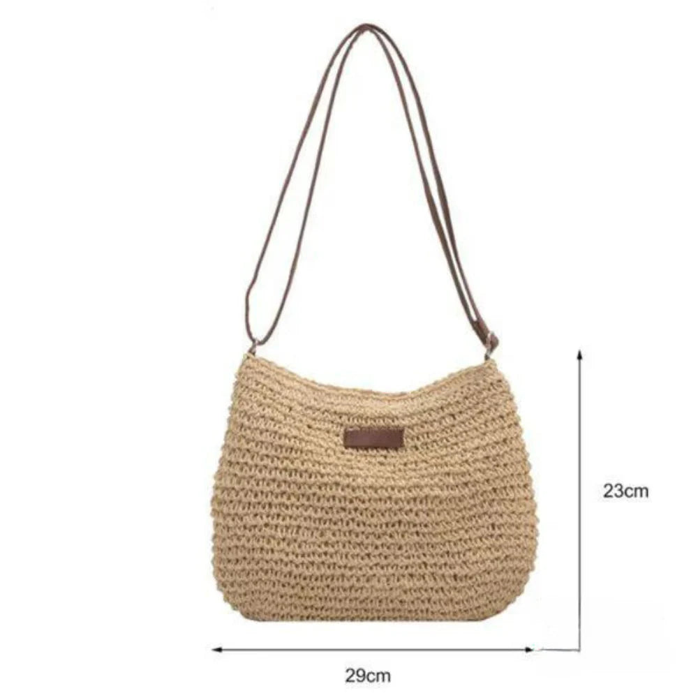 Beige Schoudertas | Dames tas met verstelbare band en minimalistische stijl voor dagelijks gebruik