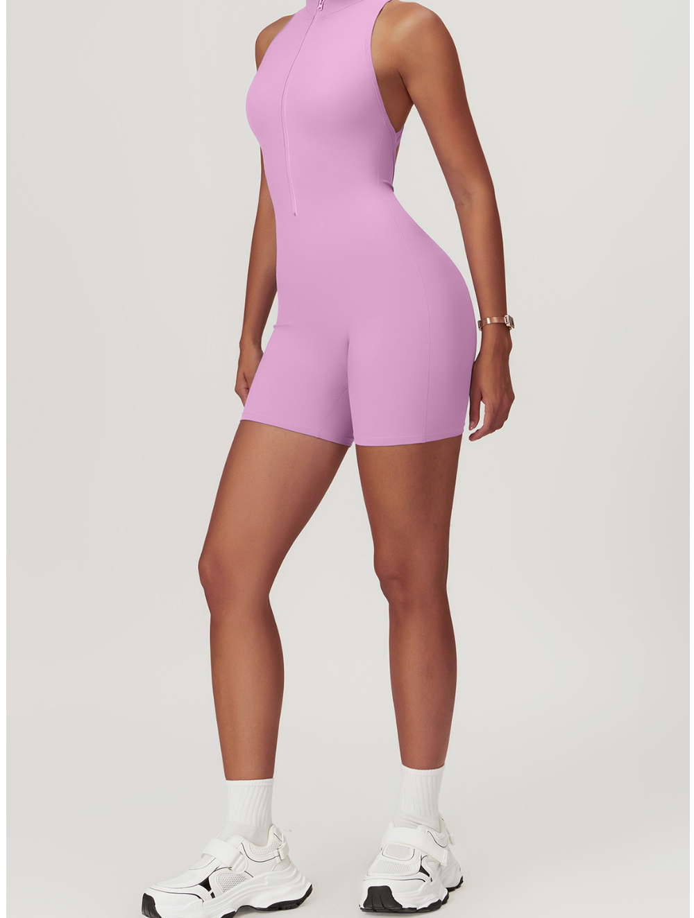 Fenna | Shaping Yoga Fitness Jumpsuit – Dames Naadloze Jumpsuit met Ondersteuning en Shaping Effect