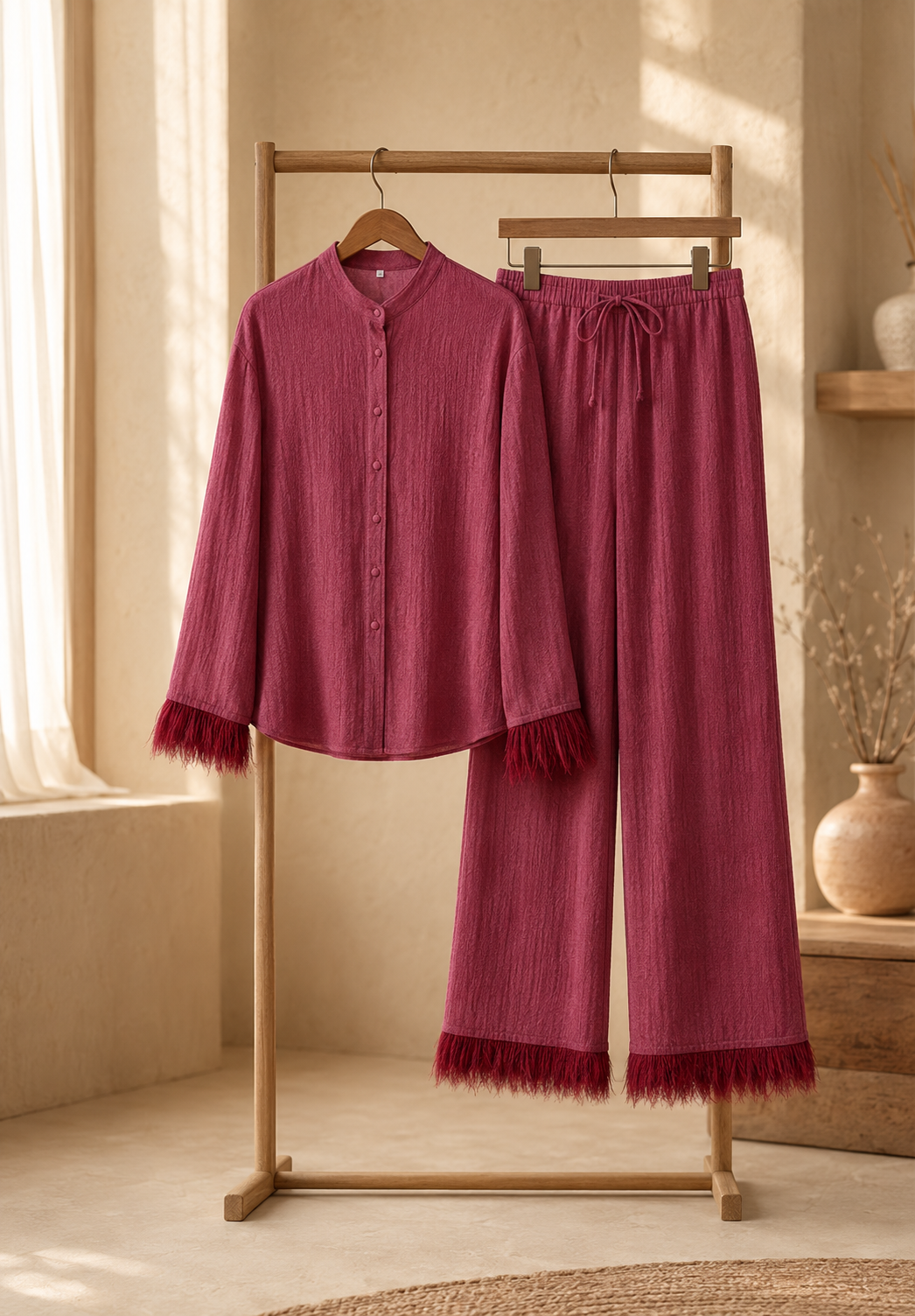 Henley - Luxe Glitter Set met Veren