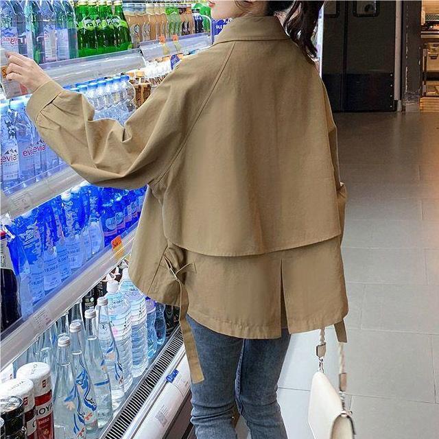 Lena Korte Trenchcoat voor Dames