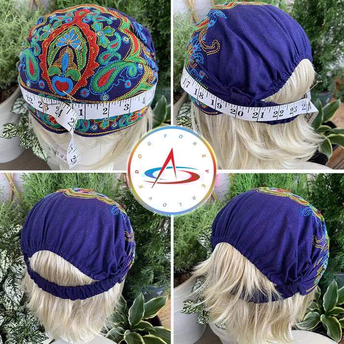 Dames Handgeborduurde Bandana – Geschikt voor Casual Gebruik, Ideaal voor Lente en Zomer