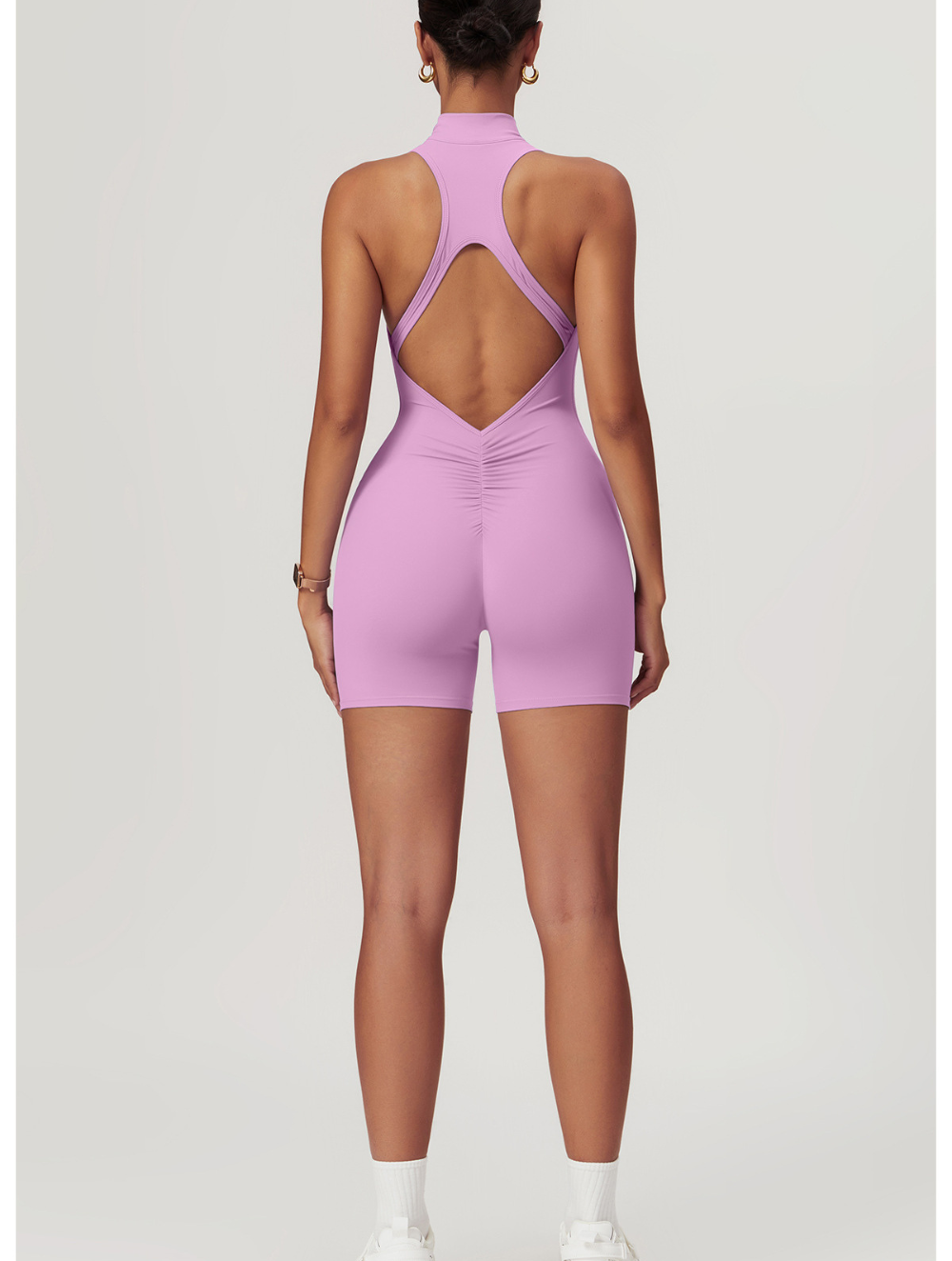 Fenna | Shaping Yoga Fitness Jumpsuit – Dames Naadloze Jumpsuit met Ondersteuning en Shaping Effect