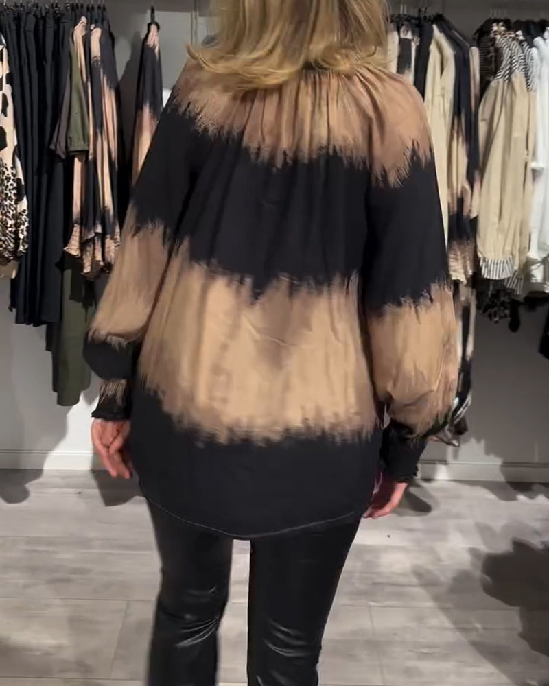 Dames Getailleerde Blouse – Met Knopen, Geschikt voor Werk en Dagelijks Gebruik