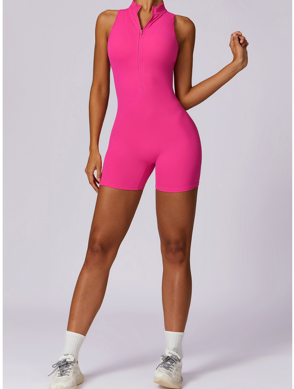 Fenna | Shaping Yoga Fitness Jumpsuit – Dames Naadloze Jumpsuit met Ondersteuning en Shaping Effect