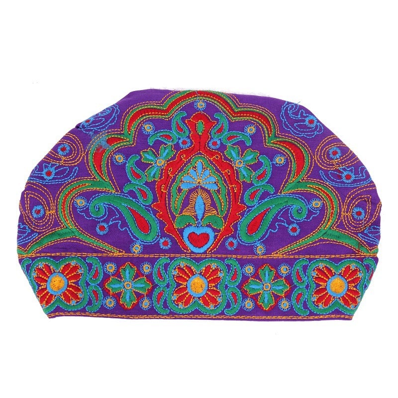 Dames Handgeborduurde Bandana – Geschikt voor Casual Gebruik, Ideaal voor Lente en Zomer