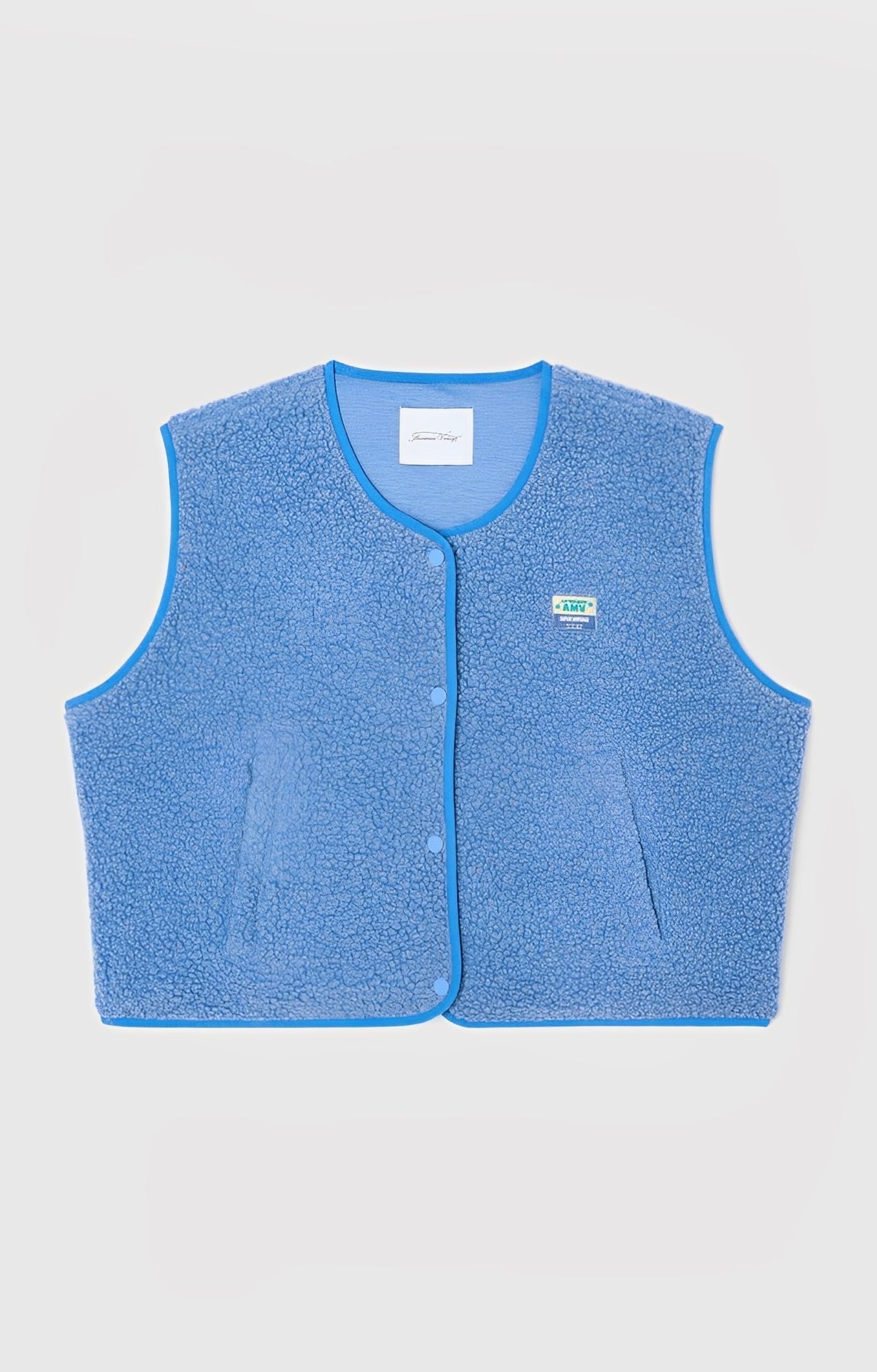 Amila - Geweven Gilet Vest voor Dames