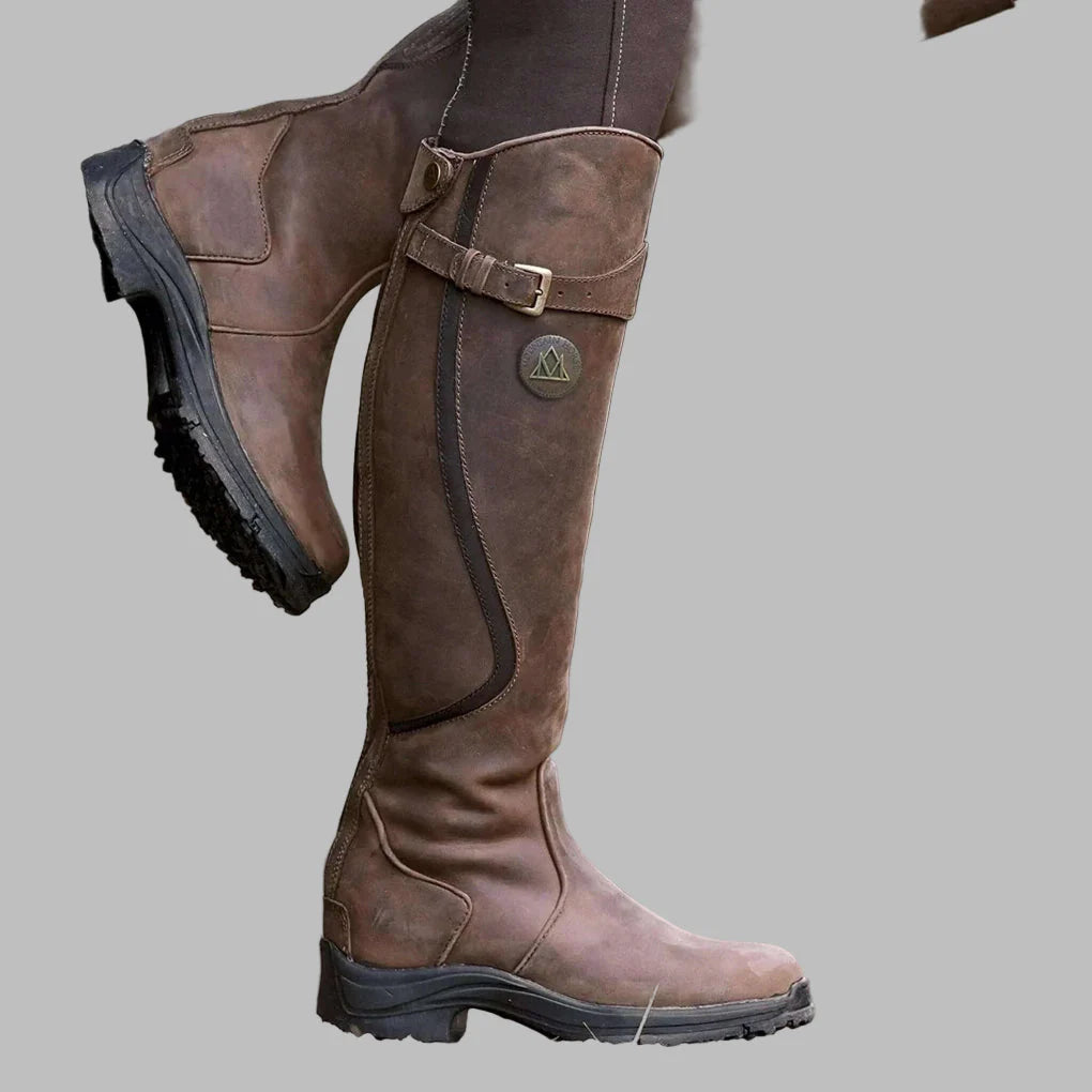 Dames Orthopedische Leren Laarzen met Arch Support