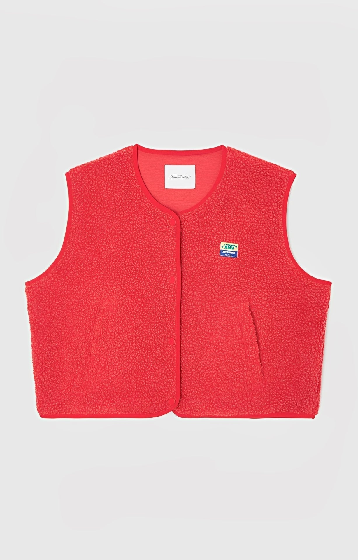 Amila - Geweven Gilet Vest voor Dames
