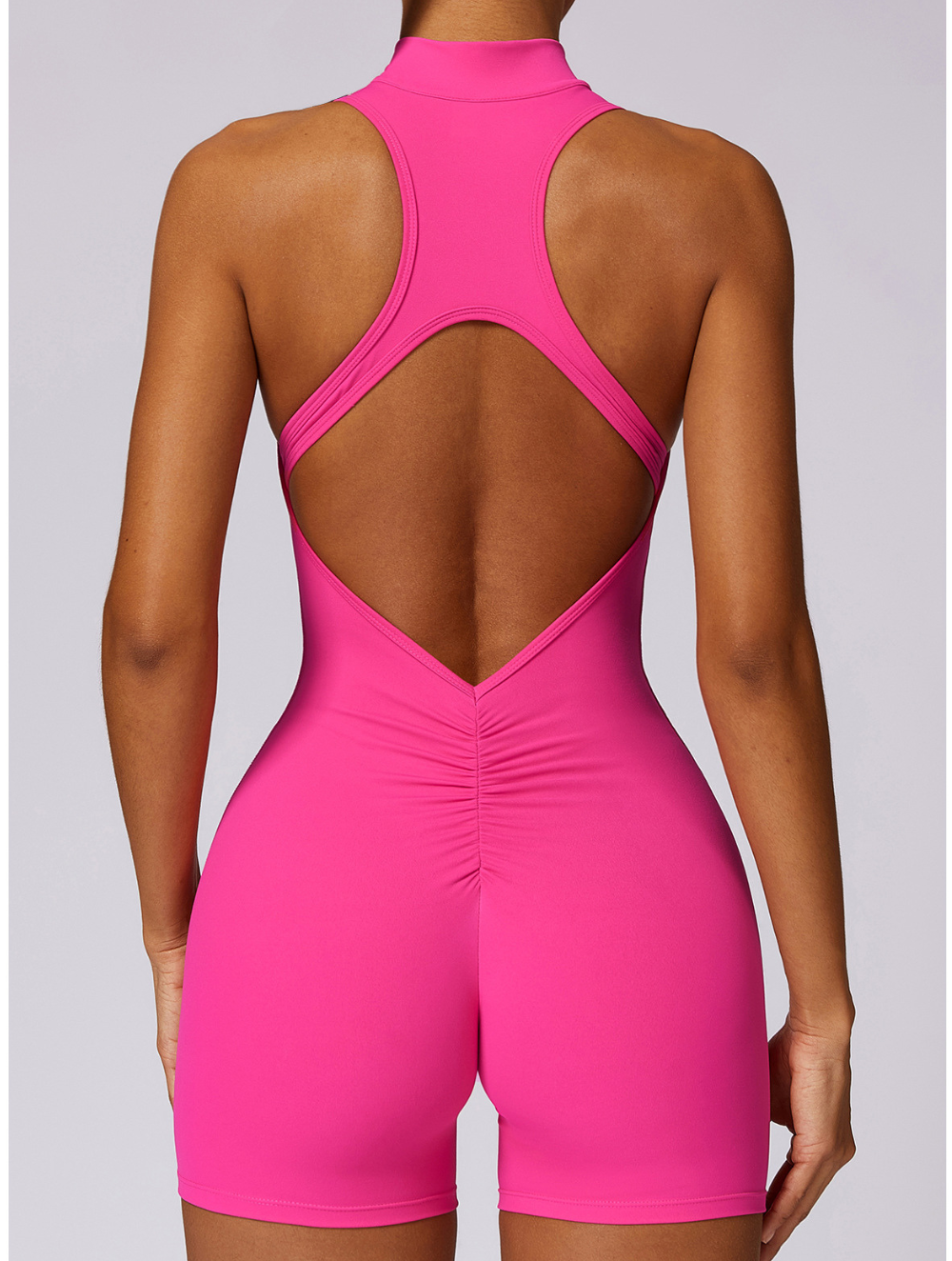 Fenna | Shaping Yoga Fitness Jumpsuit – Dames Naadloze Jumpsuit met Ondersteuning en Shaping Effect