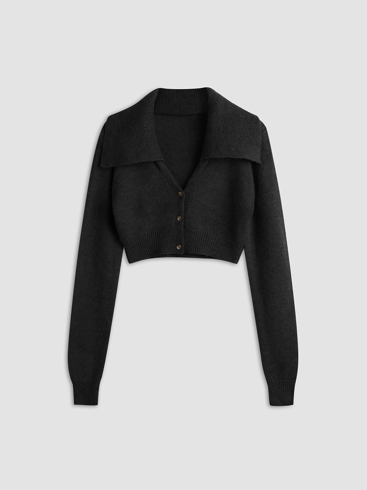 Joyce - Stijlvolle Cropped Vest Met Kraag Voor Vrouwen