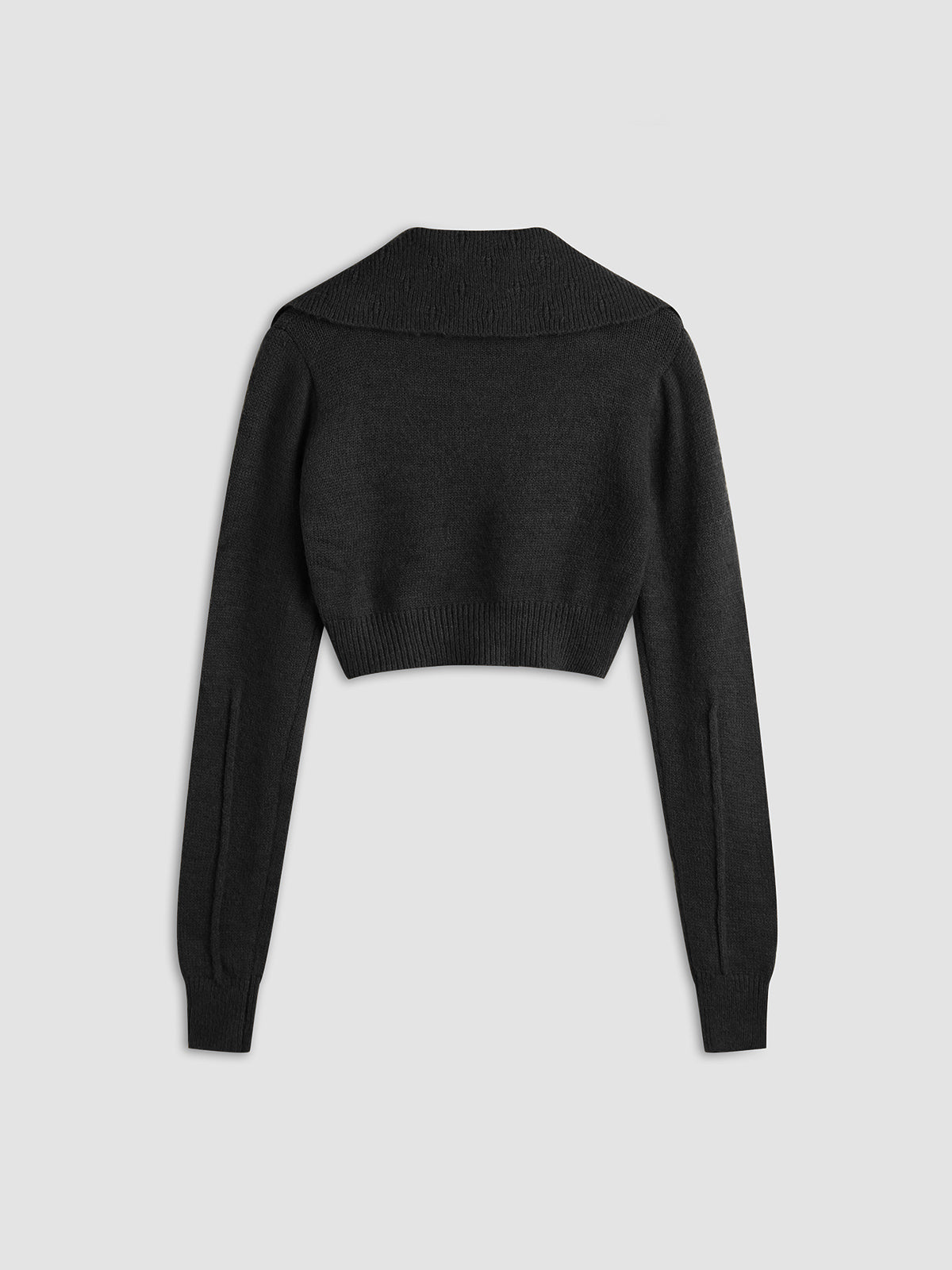 Joyce - Stijlvolle Cropped Vest Met Kraag Voor Vrouwen