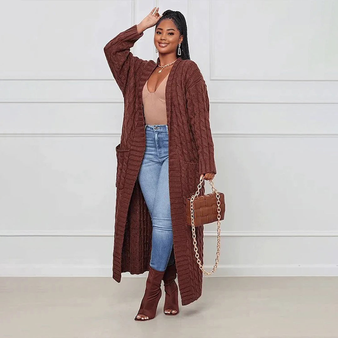 Dames Lange Casual Vest – Relaxed Fit Vest