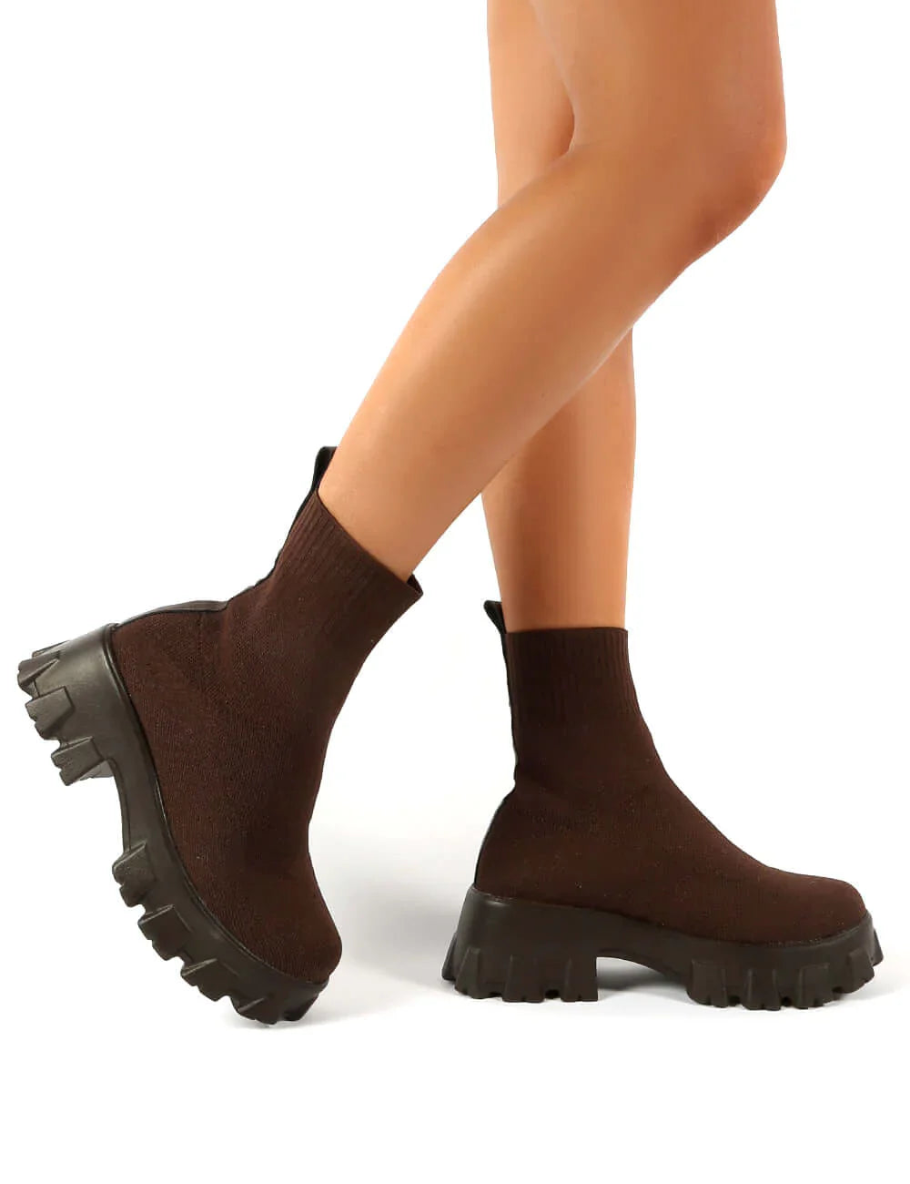 Dames Enkelhoge Enkellaarsjes – Casual Laarzen voor Herfst en Winter