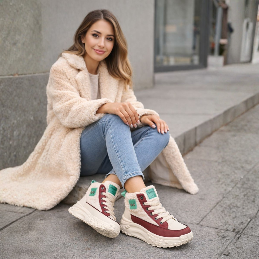 Darya Laarzen | Dameslaarzen met warme voering en chunky platformzool