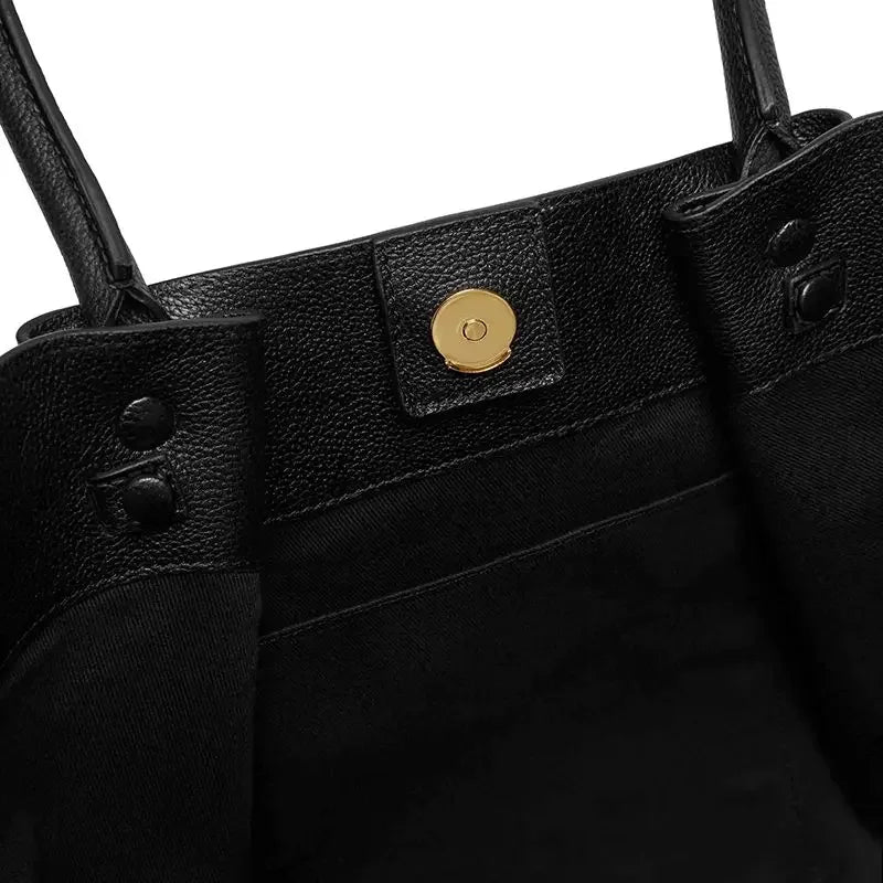 Dames Gestructureerde Handtas – Tophandle, Zakelijk & Casual, voor Werk en Uitgaan