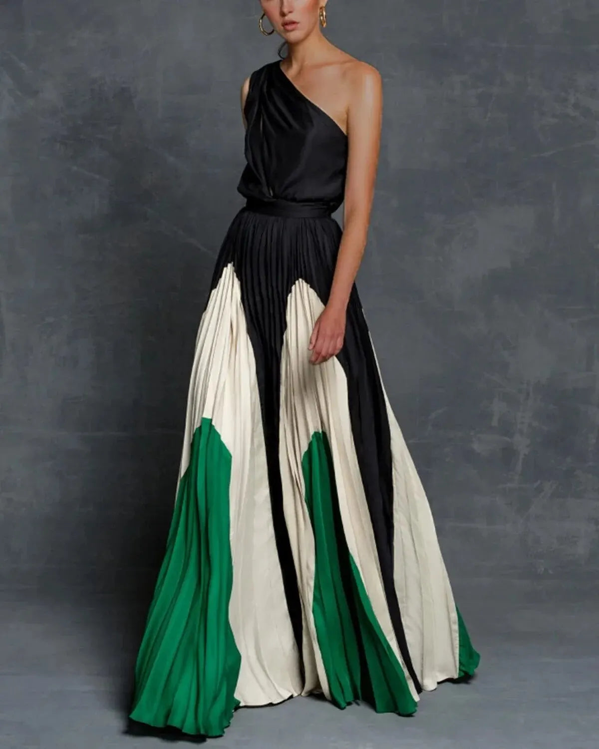 Melany | Elegante Maxi Strapless Jurk met Blote Schouder