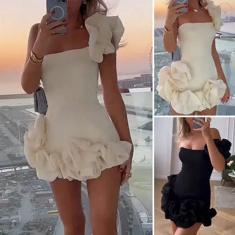 Margo - Cocktail bloemen jurk voor dames