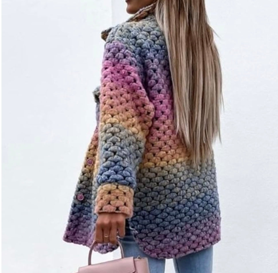 Jasmine - Gevlochten Regenbogenjas