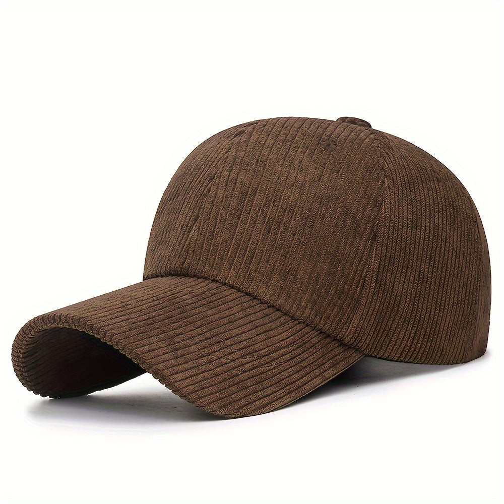 Ribfluwelen Unisex Baseballpet