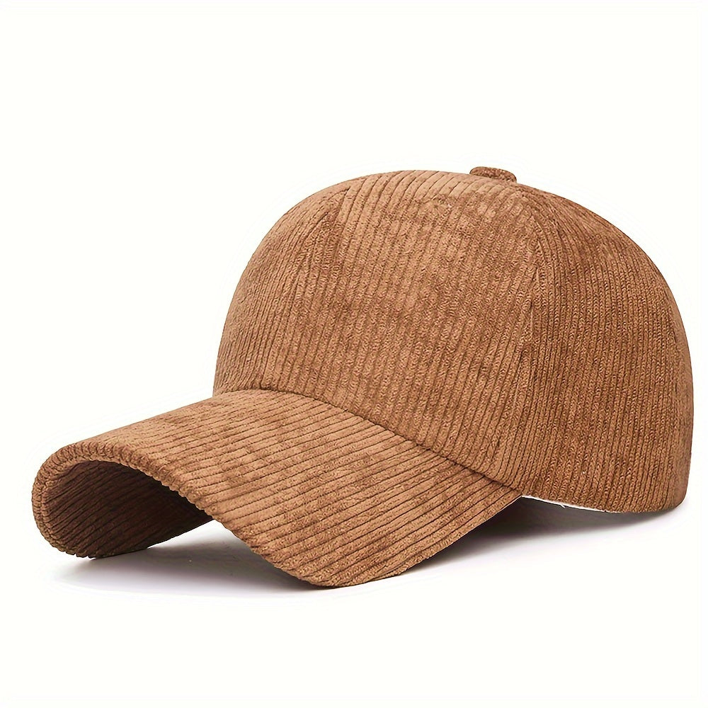 Ribfluwelen Unisex Baseballpet