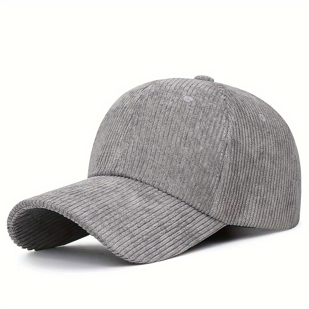 Ribfluwelen Unisex Baseballpet