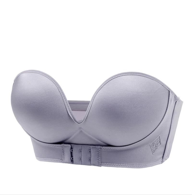 Doutzen | Dames Strapless BH met Voorgevormde Cups – Ondersteuning en Naadloos Comfort