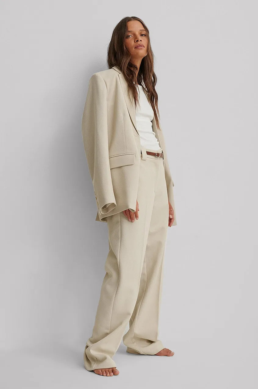 Blazer met schoudervulling
