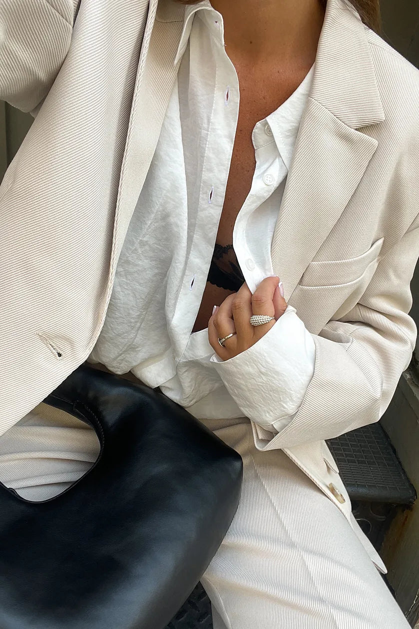 Blazer met schoudervulling