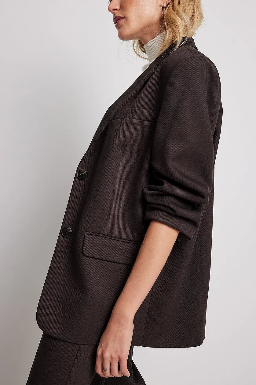 Blazer met schoudervulling