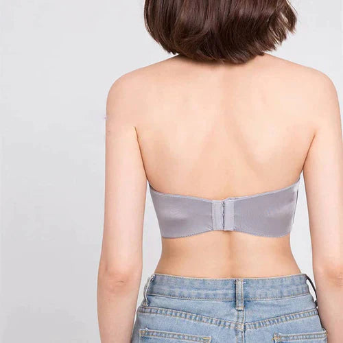 Doutzen | Dames Strapless BH met Voorgevormde Cups – Ondersteuning en Naadloos Comfort