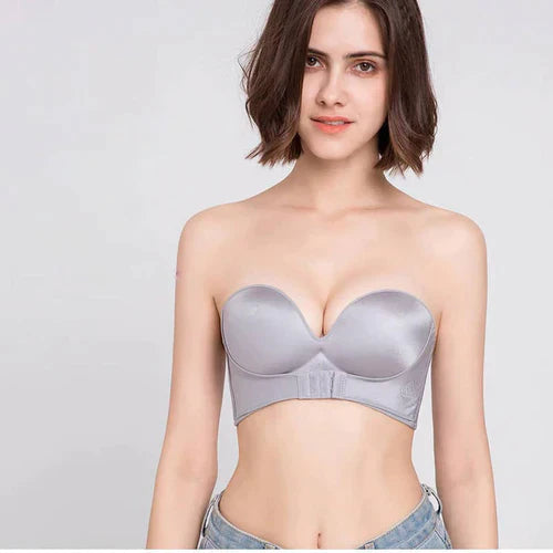 Doutzen | Dames Strapless BH met Voorgevormde Cups – Ondersteuning en Naadloos Comfort