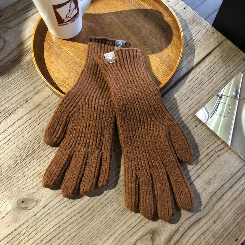Gebreide Dames Handschoenen | Warme Handschoenen met Comfortabele Elastische Pasvorm