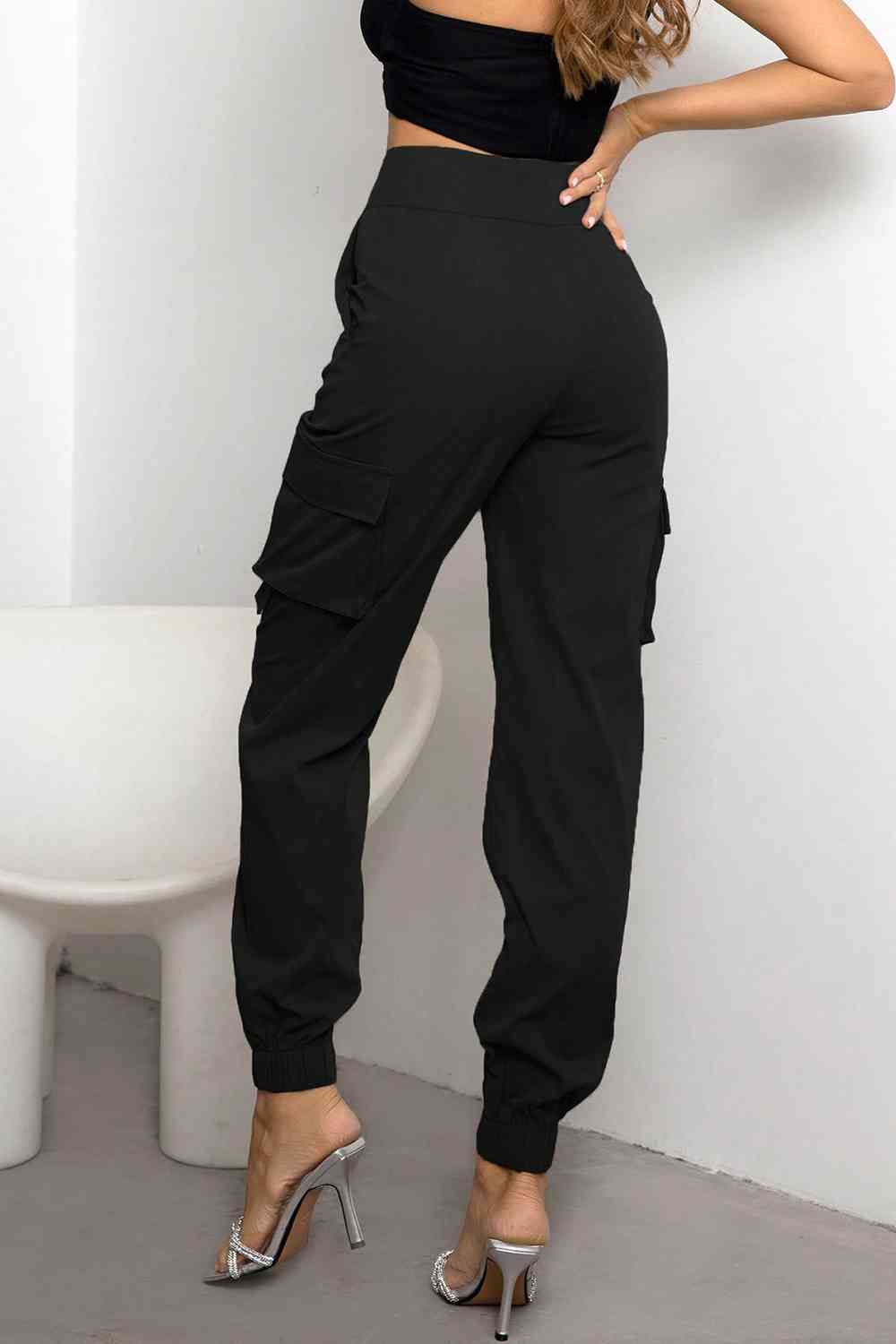 Dames Slim Fit Broek – Met Zakken, Geschikt voor Casual en Dagelijks Gebruik