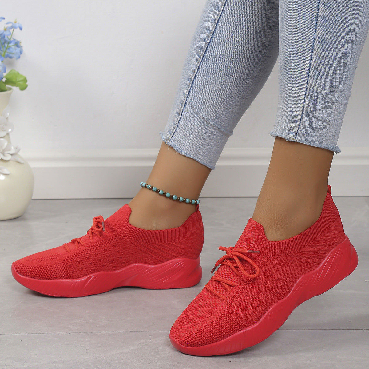 Ilsa | Dames Sportschoenen – Orthopedisch – Ademend Mesh – Lichtgewicht – Zachte Zool