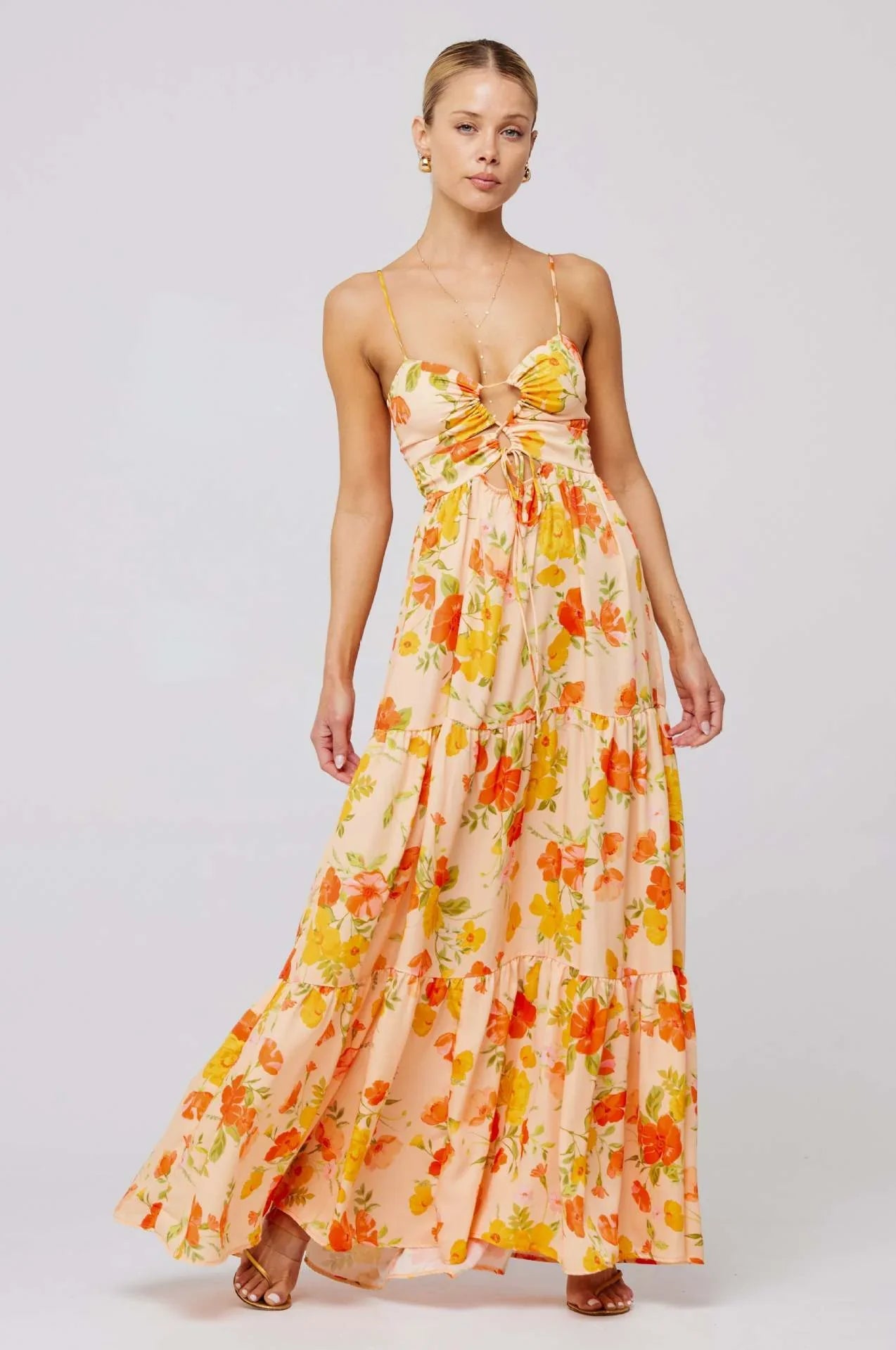 ELIN | Cut-Out Maxi Jurk voor Dames