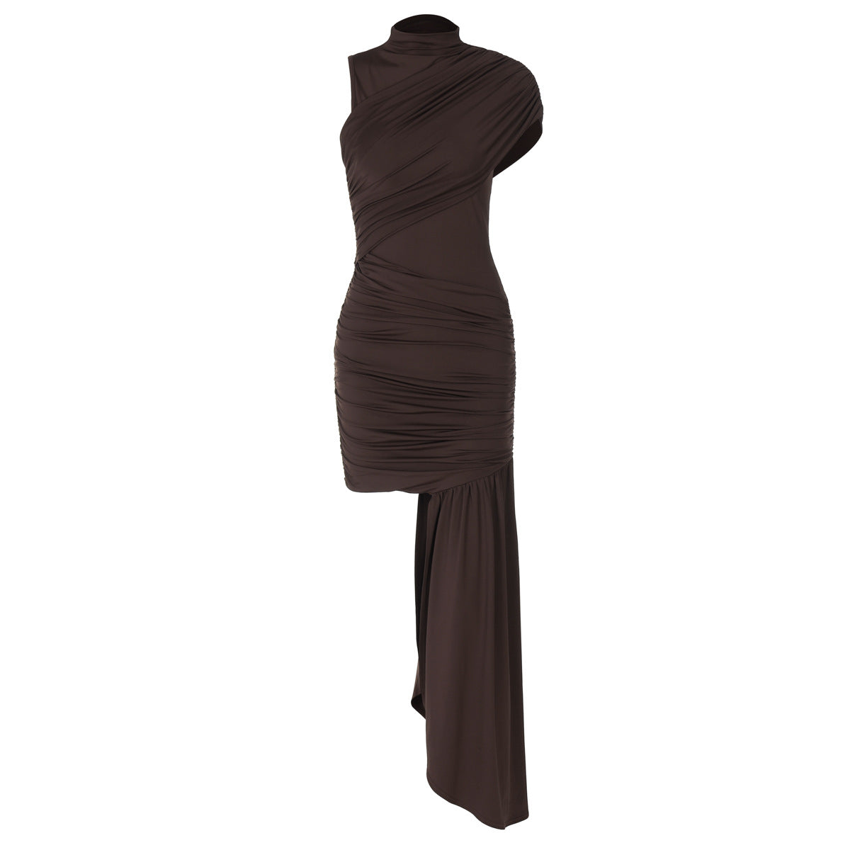 AMIRA | Gedrapeerde Jurk - Luxueus, Verfijnd & Comfortabel
