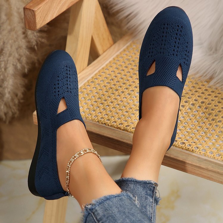 Isa | Dames Overschoenen – Orthopedisch – Ademend Slip-On Design – Zacht Breisel
