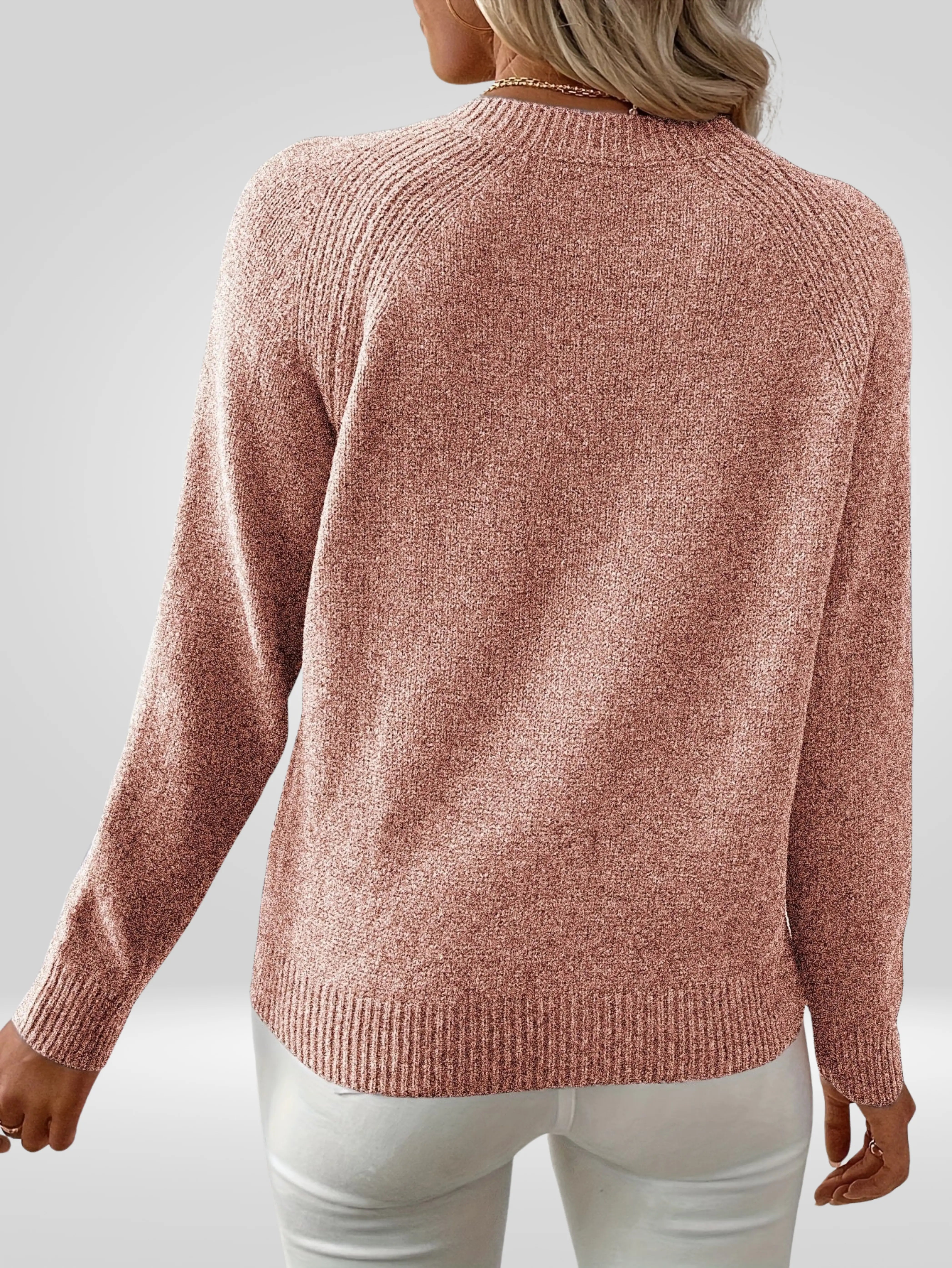 Parel Trui Dames | Elegante Trui met Pareldetails en Comfortabele Pasvorm