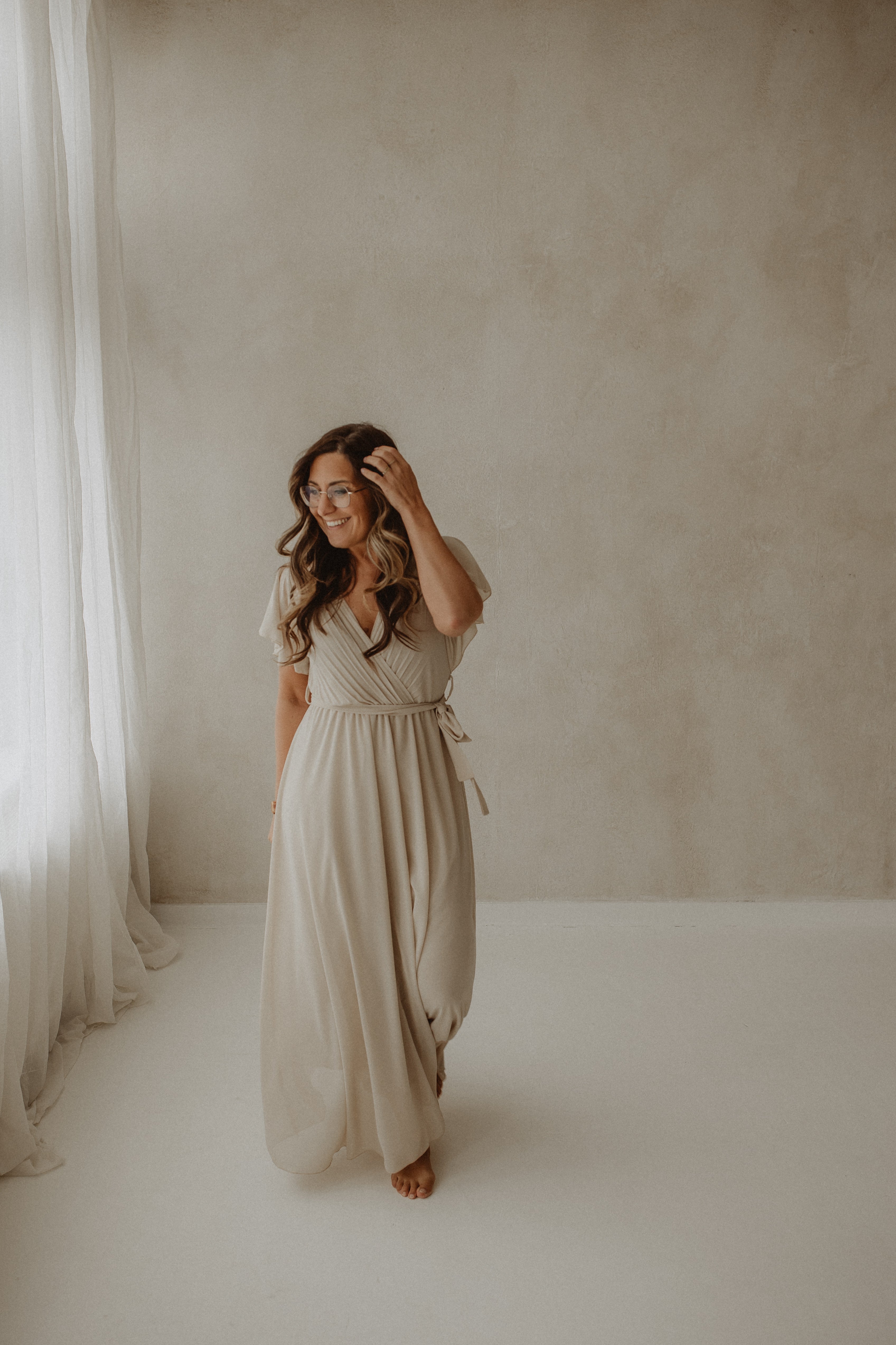Aletta | Damesjurk met Elegante Snit en Luchtige Stof – Perfect voor Feestjes en Zomeravonden