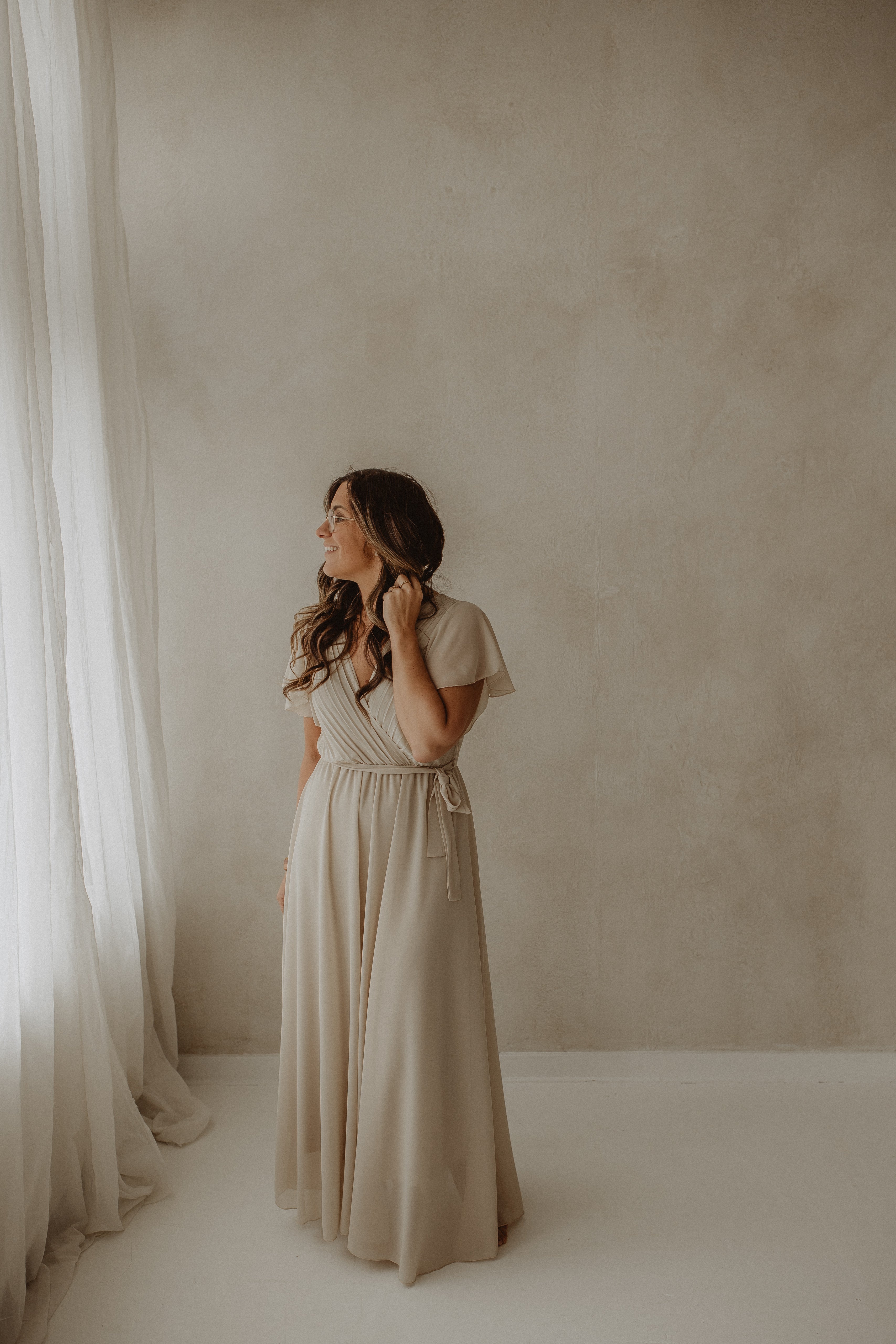 Aletta | Damesjurk met Elegante Snit en Luchtige Stof – Perfect voor Feestjes en Zomeravonden